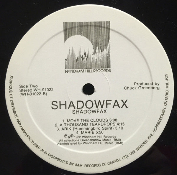 Shadowfax - Shadowfax - 1982