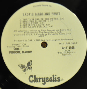 Procol Harum - Exotic Birds And Fruit