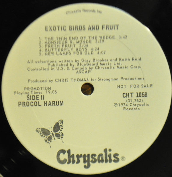 Procol Harum - Exotic Birds And Fruit