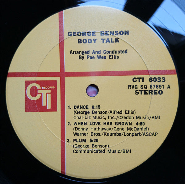 George Benson - Body Talk