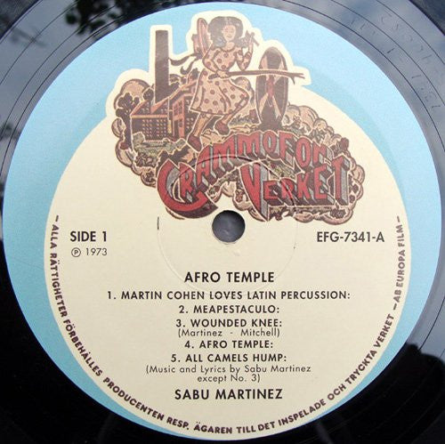 Sabu Martinez - Afro Temple - 2001