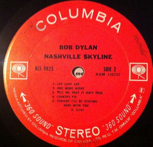 Bob Dylan - Nashville Skyline - 1970