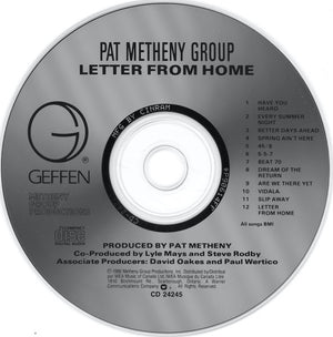 Pat Metheny Group - Letter From Home (CD) - 1989