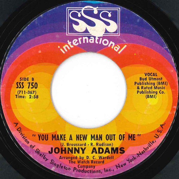 Johnny Adams - Release Me - 1968