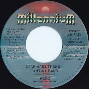 Meco - Star Wars Theme / Cantina Band Vinyl Record