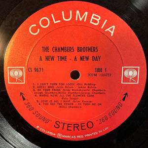 The Chambers Brothers - A New Time - A New Day Vinyl Record