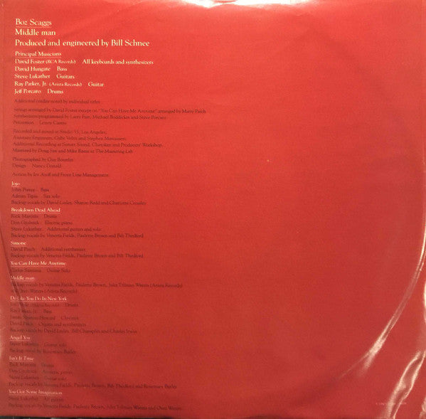 Boz Scaggs - Middle Man