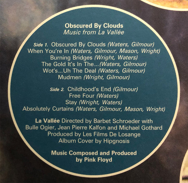 Pink Floyd - Obscured By Clouds - 2016