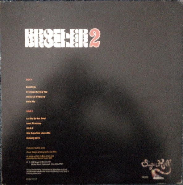 Brother To Brother - Brother 2 Brother - 1980