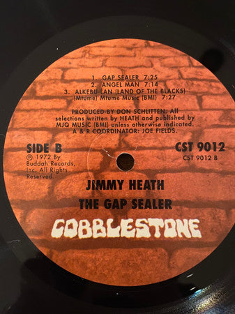 Jimmy Heath - The Gap Sealer -