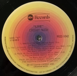 Crosby & Nash - Live - 1977