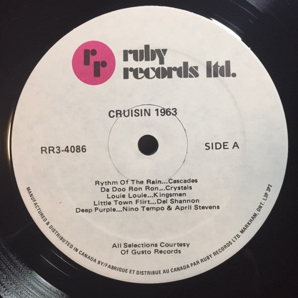 Various - Cruisin' 1963