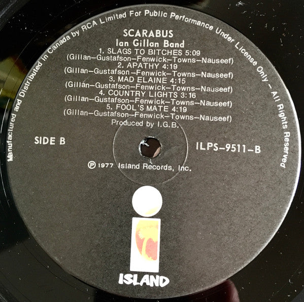 Ian Gillan Band - Scarabus - 1977