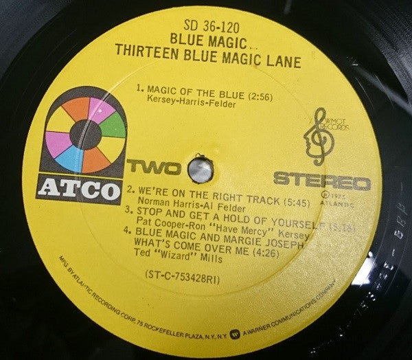 Blue Magic - Thirteen Blue Magic Lane - 1975
