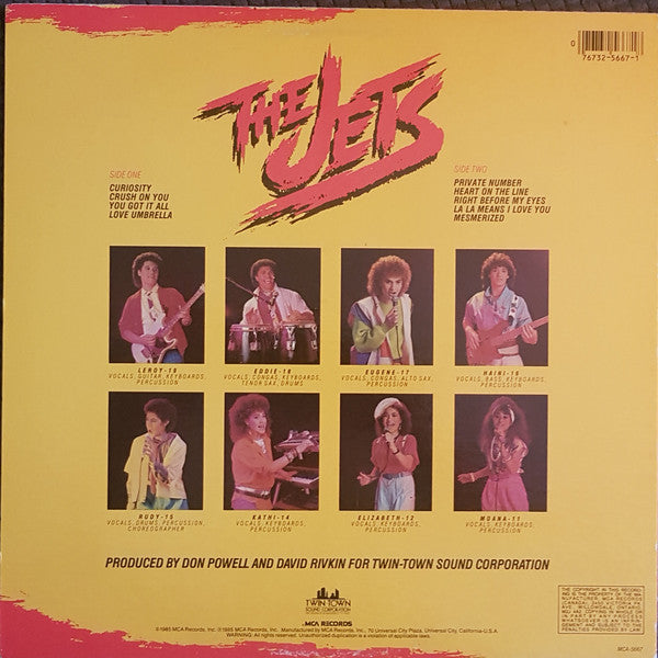 The Jets - The Jets Vinyl Record