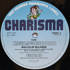 Malcolm McLaren - Fans - 1984