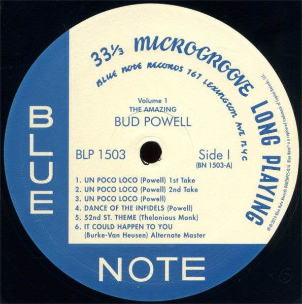 Bud Powell - The Amazing Bud Powell, Volume 1