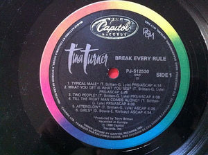 Tina Turner - Break Every Rule Vinyl Record