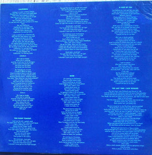 Joni Mitchell - Blue Vinyl Record