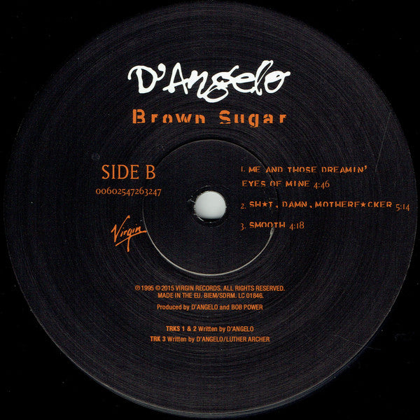 D'Angelo - Brown Sugar - vinyl – Press Vinyl Cafe