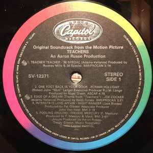 Various - Original Soundtrack From The Motion Picture "Teachers" 1984 - Quarantunes