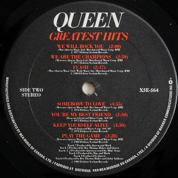 Queen - Greatest Hits