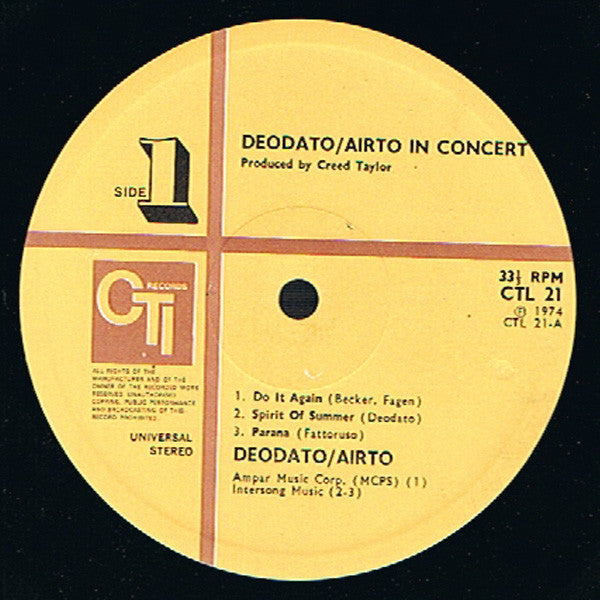 Eumir Deodato - In Concert