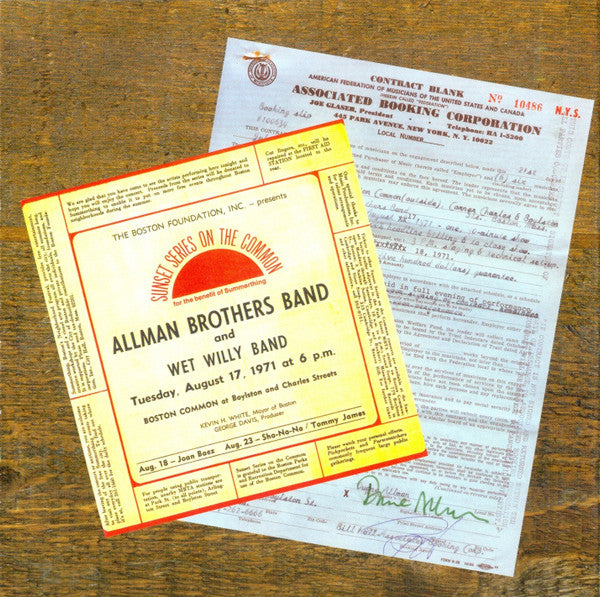 Allman Brothers Band, The - Boston Common 8-17-71 (CD) - 2007