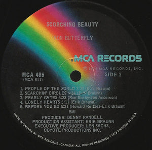 Iron Butterfly - Scorching Beauty - 1975