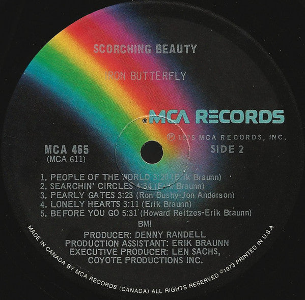 Iron Butterfly - Scorching Beauty - 1975