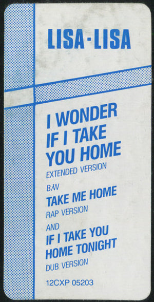 Lisa Lisa & Cult Jam with Full Force - I Wonder If I Take You Home - 1984