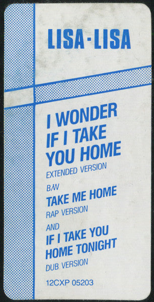 Lisa Lisa & Cult Jam with Full Force - I Wonder If I Take You Home - 1984