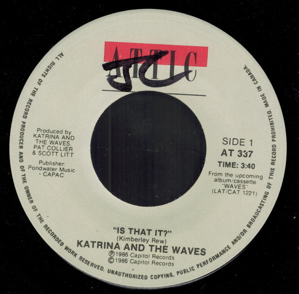 Katrina And The Waves - Is That It?