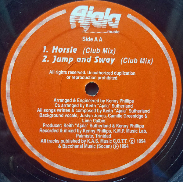 Ajala - Horsie / Jump And Sway - 1995