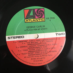 George Carlin - A Place For My Stuff - 1981