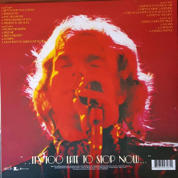 Van Morrison - ..It's Too Late To Stop Now... - 2016