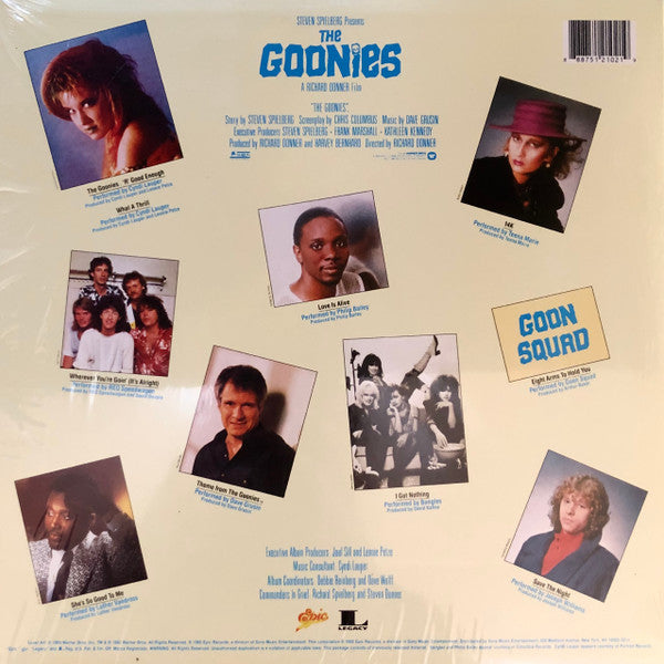 Various - The Goonies - Original Motion Picture Soundtrack Vinyl Record