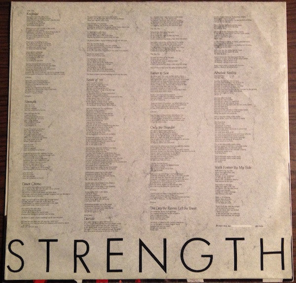 Alarm, The - Strength - 1985