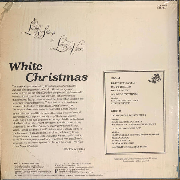 Living Strings  &  Living Voices - White Christmas - 1977