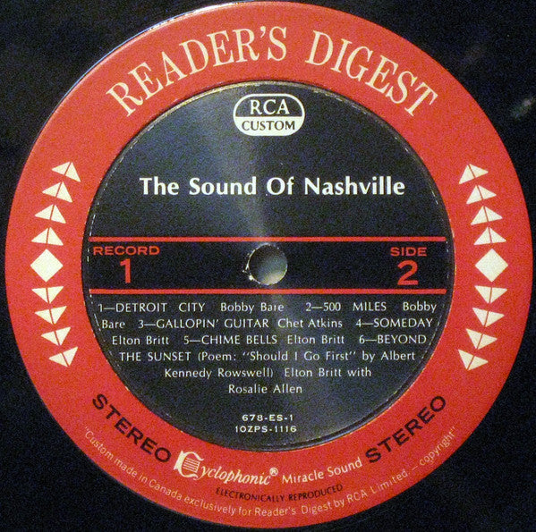 Various - The Sound Of Nashville - 1975