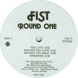 Fist - Round One 1979 - Quarantunes