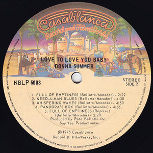 Donna Summer - Love To Love You Baby - 1977
