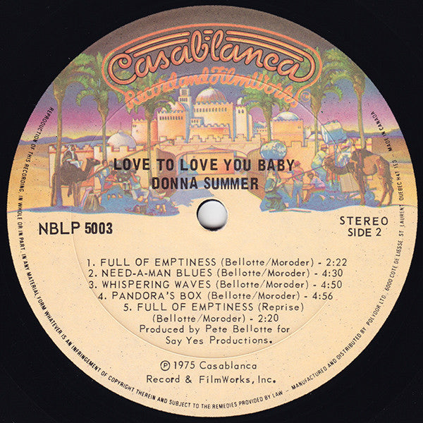 Donna Summer - Love To Love You Baby - 1977