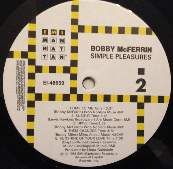 Bobby McFerrin - Simple Pleasures - 1988