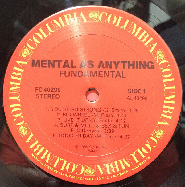 Mental As Anything - Fundamental