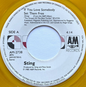 Sting - If You Love Somebody Set Them Free - 1985
