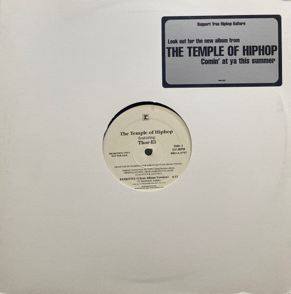 Temple Of Hiphop, The Featuring Thor-El - Patiently - 1999