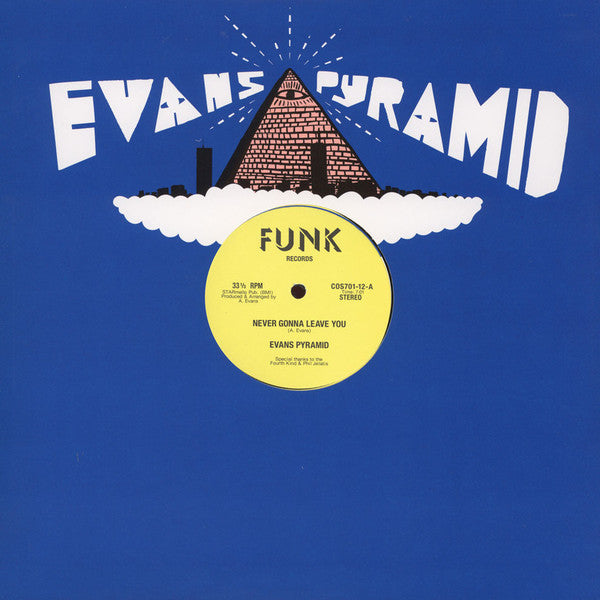 Evans Pyramid - Never Gonna Leave You / The Dip Drop Vinyl Record