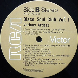 Various - Disco Soul Club Vol. 1