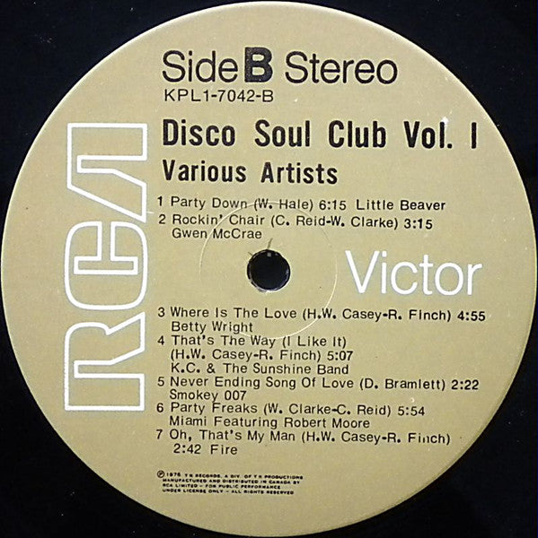 Various - Disco Soul Club Vol. 1